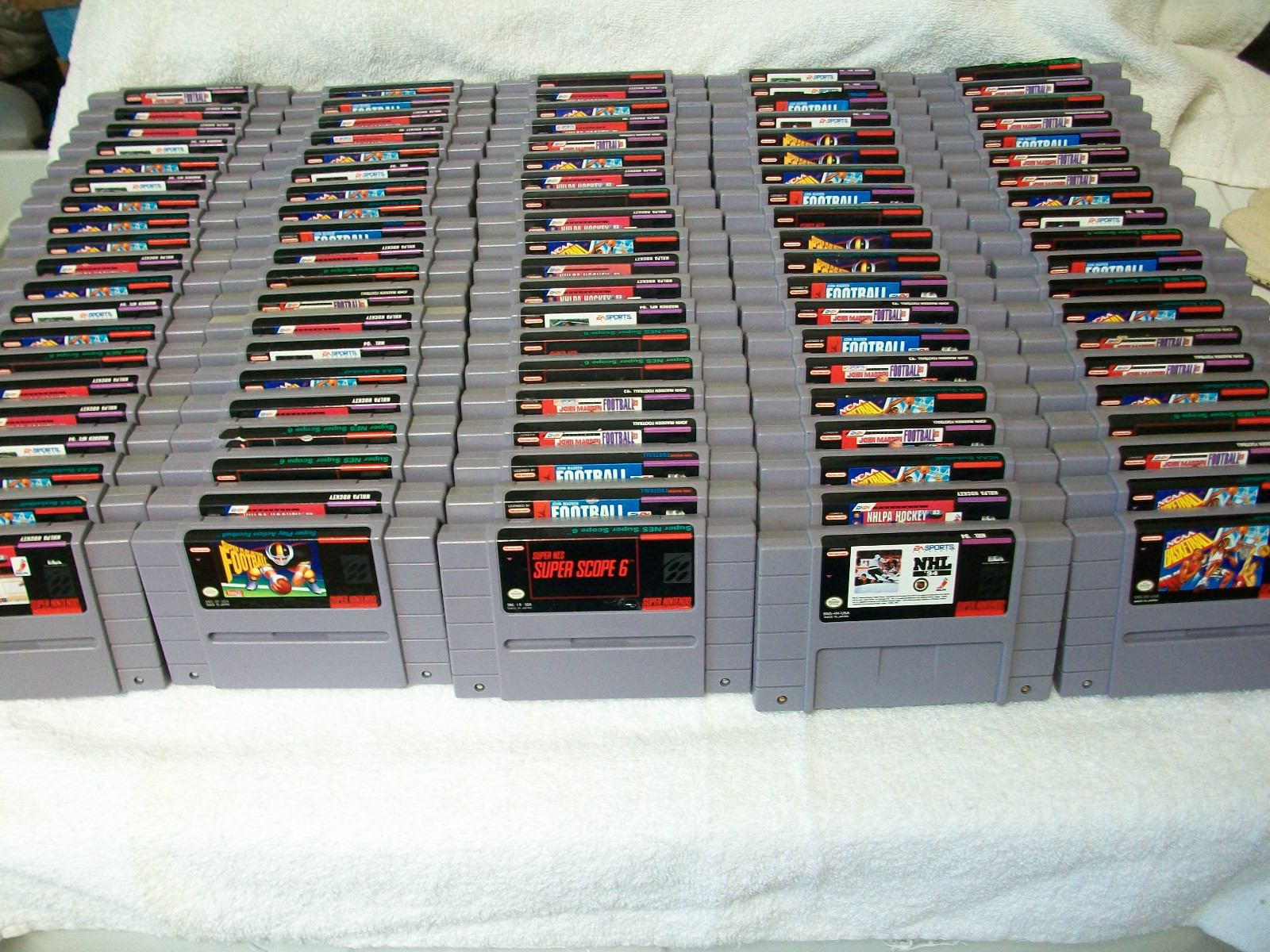 Super-Nintendo-Snes-Huge-Wholesale-Video-Game-Lot-Of-100